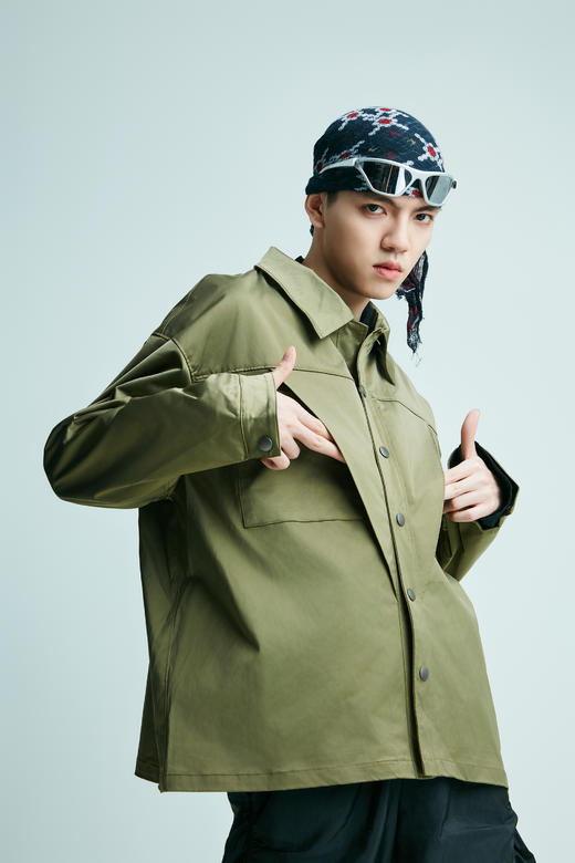 ECAPTIOUS环保反光涂料风衣 商品图3