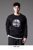 PINLI品立2024秋季新款中国风盘扣装饰宽松卫衣男印花休闲潮上衣BG243109015 商品缩略图0