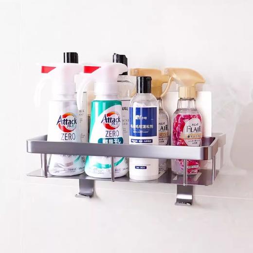 奇丽屋无铝伦比浴室置物架壁挂式免打孔厕所防水多功能卫生间架子 商品图1