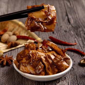 张飞菌香豆干768g四川特产大礼包豆腐干办公室休解馋零食礼包 商品图2