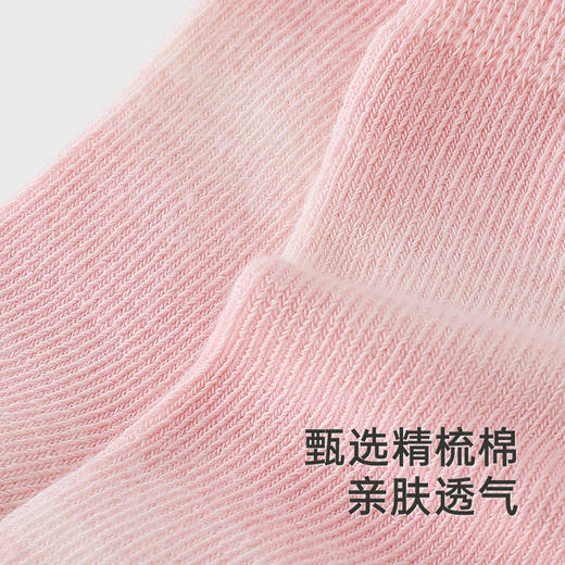 【商场同款】英氏儿童袜子夏季透气防臭袜子女童短袜新款 商品图1
