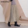 oldcolour欧珂冬季新款高腰宽松时尚长裙女P450603A1 商品缩略图2