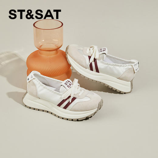星期六舒适轻便浅口厚底德训鞋SSC3111E4L 商品图1