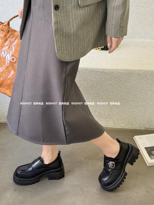 新品女士厚底圆头增高时尚乐福鞋919B43570（W） 商品图6