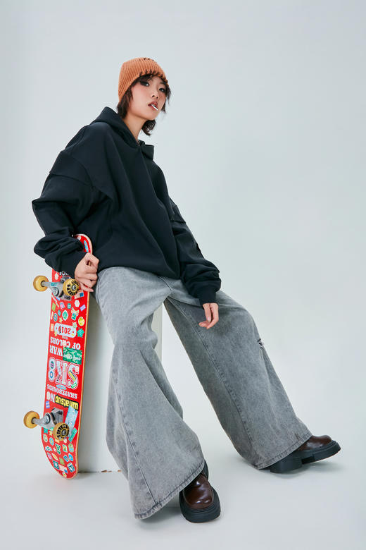 ECAPTIOUS 多位拼接秋冬卫衣 商品图6