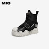 MIO米奥冬季酷趣熔岩厚底高帮鞋小众设计靴子百搭休闲鞋子女M245695353 商品缩略图0