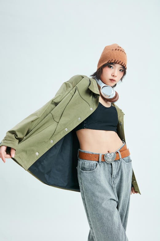 ECAPTIOUS环保反光涂料风衣 商品图4