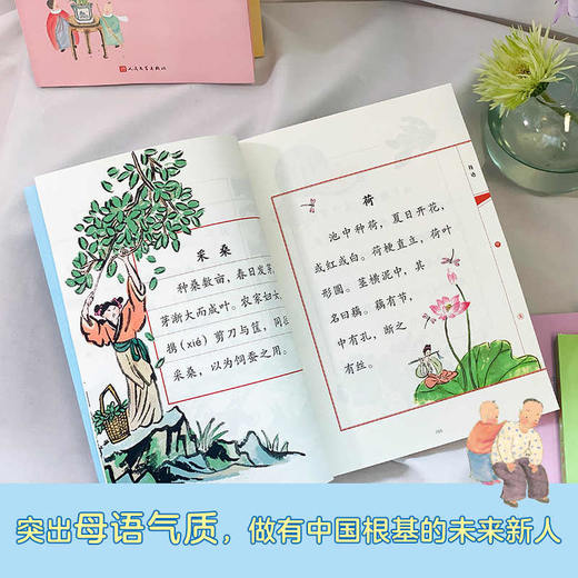 全彩套装共12册新母语一二三四五六年级日有所诵进阶版 商品图4