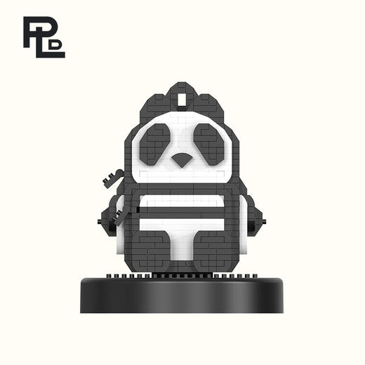 保兰德PLD友谊使者2024新款熊猫乐高益智拼插积木儿童玩具礼物 商品图0