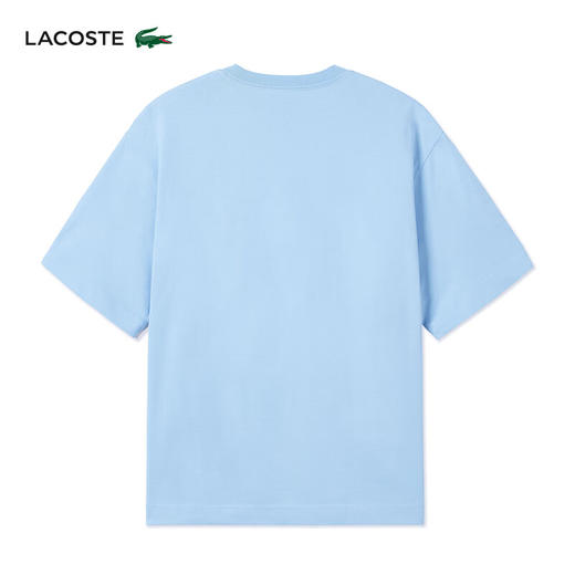 LACOSTE法国鳄鱼男装新款纯棉纯色简约宽松休闲短袖T恤TH2947-10 商品图1