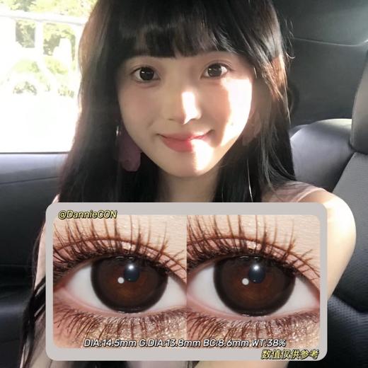 GUGUCON半年抛·笨拙可爱·14.5mm(着色13.8mm) 0-1000度(有525/575) 韩产进口·(建议佩戴3-4个月左右更换) 商品图0