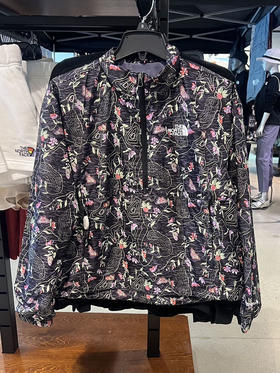 THE NORTH FACE/北面 女士Hydrenaline满印花半拉链轻薄外套