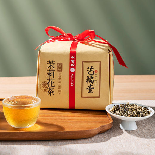 【超值补贴】艺福堂 茶叶 珠碎 浓香型 茉莉花茶   250g/包 商品图6