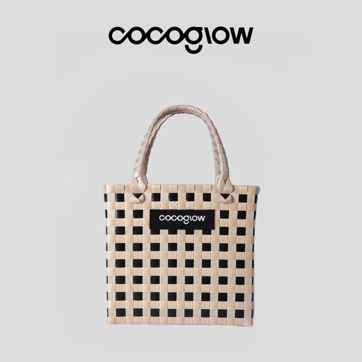 cocoglow·小号/中号/大号系列手提包手工编织包夏天彩色菜篮子 商品图6