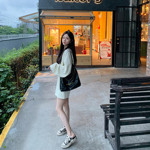 金蘑菇菇【慵懒周末】高定设计师款半裙 商品图4