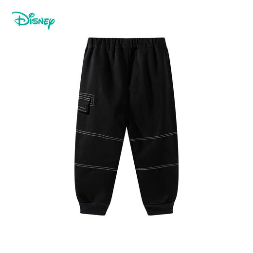 Disney/迪士尼男童加绒长裤秋冬季保暖加厚保暖工装裤子ZD4DK002 商品图6