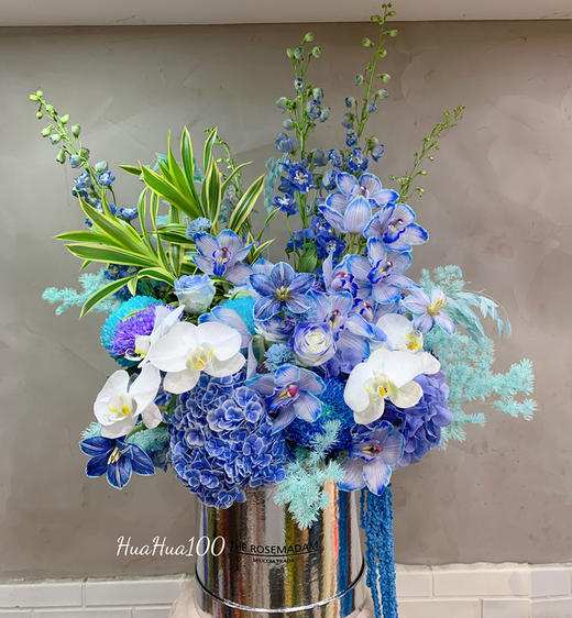 红蓝CP/鲜花抱抱桶 or 瓶花 商品图3