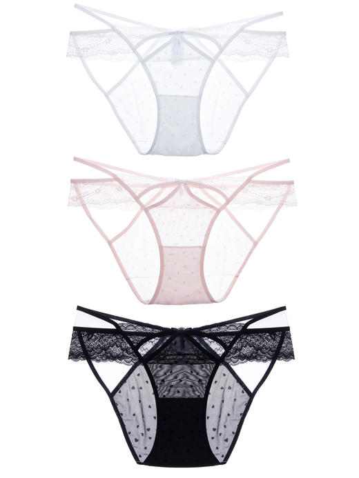 【满4条/7.5折】【秀黛】女时尚蕾丝平角裤（小版）L6333027T【门店同款】【内裤非质量问题不退换】 商品图0