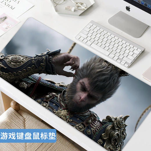黑神话悟空鼠标垫键盘垫 加大加宽 男生女生游戏电竞键盘垫 400*900 商品图0