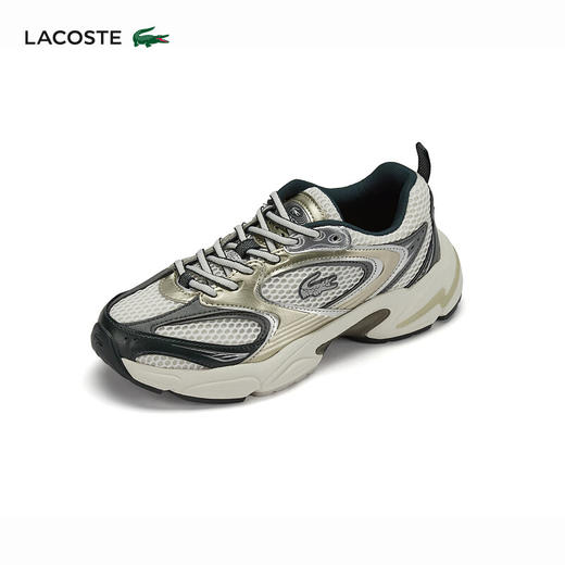 【海南专供价】LACOSTE【王一博同款】法国鳄鱼女鞋新款潮流运动老爹鞋48SFA0066 商品图1