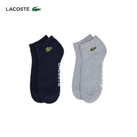 Lacoste法国鳄鱼男士新款舒适短筒袜子浅口隐形袜短袜RA2653-10