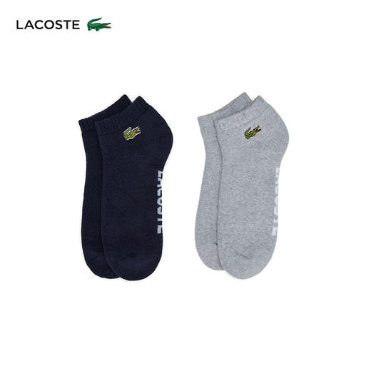 Lacoste法国鳄鱼男士新款舒适短筒袜子浅口隐形袜短袜RA2653-10 商品图0