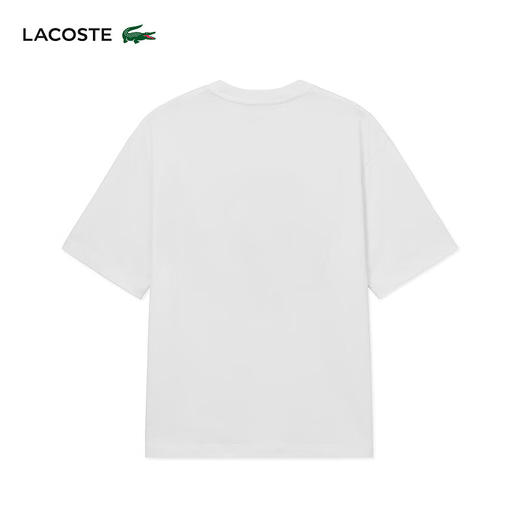 LACOSTE法国鳄鱼男装新款纯棉圆领时尚舒适宽松短袖T恤TH2753-10 商品图2