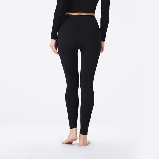 都市丽人打底裤舒暖外穿裤保暖裤锦纶中厚九分裤一条LLT4A6 商品图4