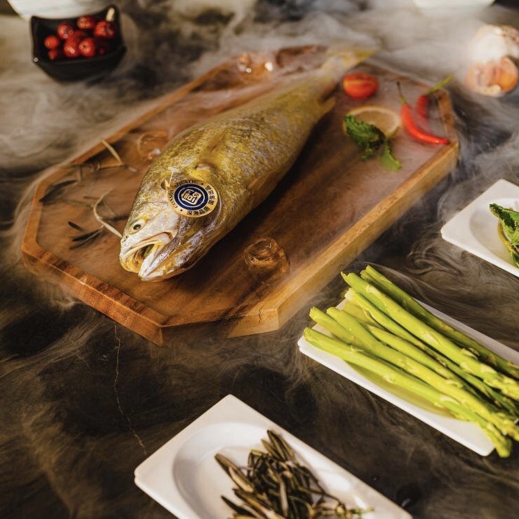 新鱼上市！野生级品质【国信野游大黄花鱼】远洋渔船 洄游养殖 无限接近野生标准 身形修长 色泽亮丽 肉质紧实 口感鲜美