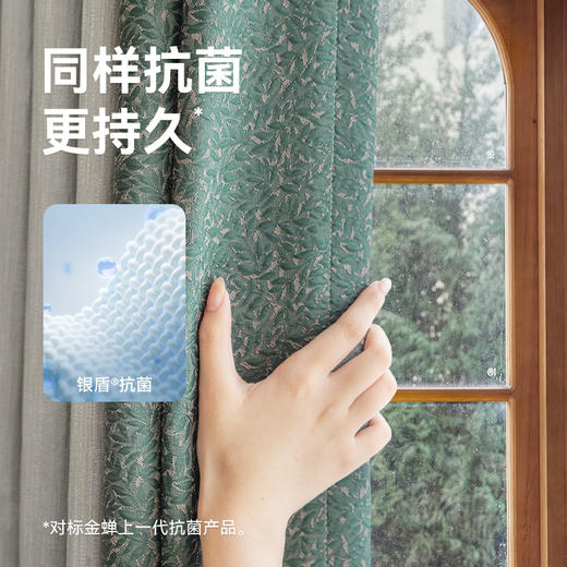 【松香乌龙】金蝉高克重高精密复古提花窗帘 商品图1
