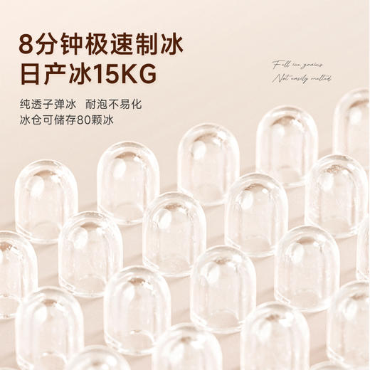 【快速制冰 即热速冷】德国158年Grossag格罗赛格制冰即热饮水机秒出冰水UV杀菌双管道出水13段水温5档杯量 商品图2