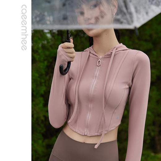 卡益2024秋冬瑜伽运动外套KY04354 商品图2