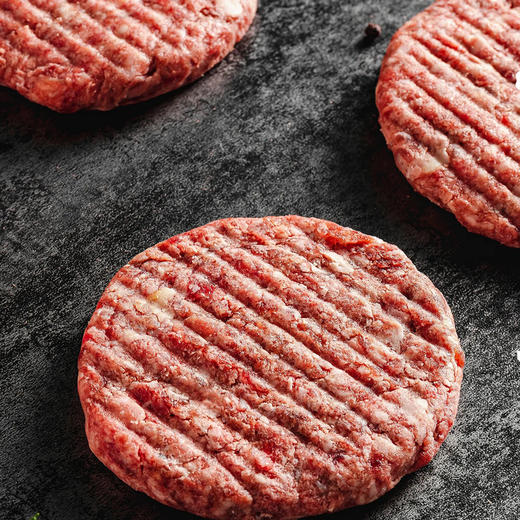 新疆褐牛牛肉饼1000g 早餐宝宝辅食方便 商品图1