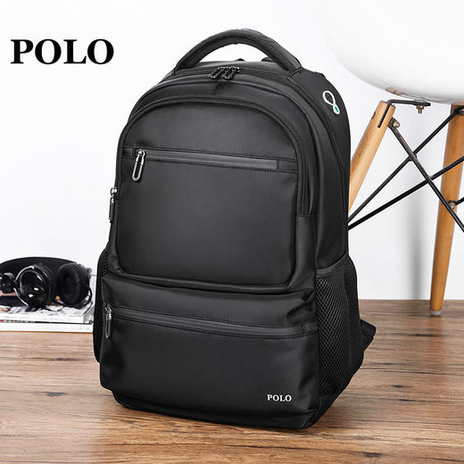 POLO  双肩包  防泼水大容量电脑包091231 商品图1
