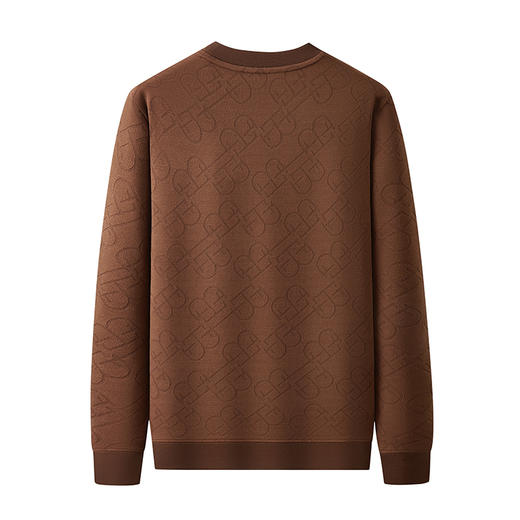 【新款DDP】大依优型大码卫衣长袖休闲加肥加大男士胖子大码内搭上衣打底显瘦 商品图5