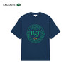 LACOSTE法国鳄鱼男装新款纯棉圆领时尚舒适宽松短袖T恤TH2753-10 商品缩略图0