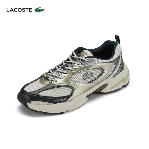 【海南专供价】LACOSTE【王一博同款】法国鳄鱼男鞋新款潮流运动老爹鞋48SMA0071 商品图2