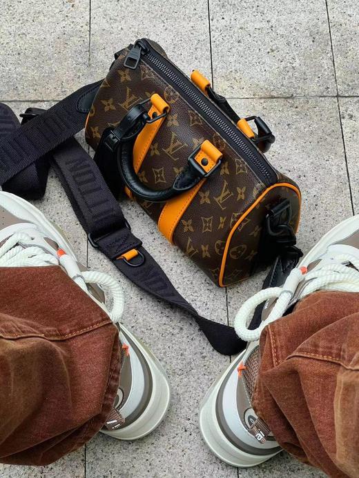 驴家KeepallCity25#M46271#黑色老花手袋旅行袋包包（CB） 商品图6