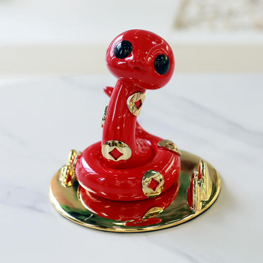 金山款《蛇玲珑》红色 商品图2