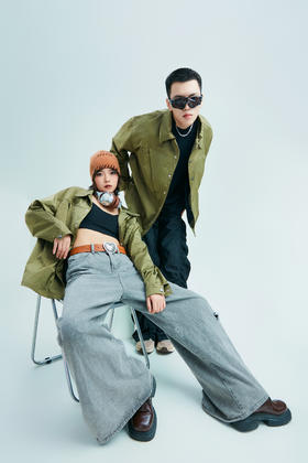 ECAPTIOUS环保反光涂料风衣