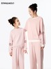 天空之城-LYNN&MILO亲子装粉色时尚圆领卫衣女童套装 商品缩略图0