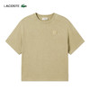 LACOSTE法国鳄鱼女装新款纯棉纯色宽松简约休闲短袖T恤TF4122-10 商品缩略图0