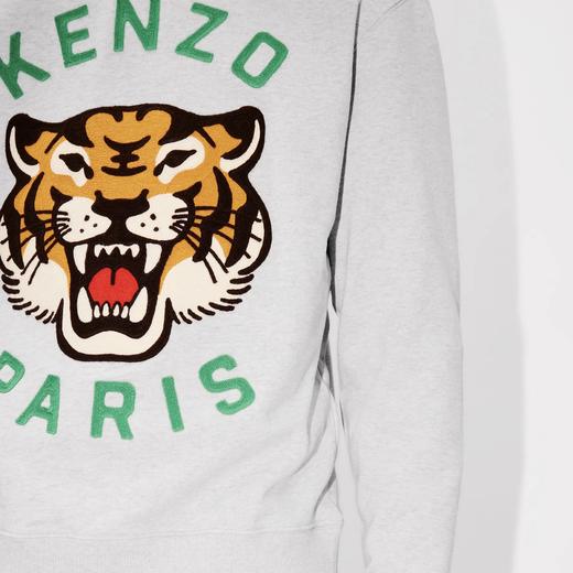 KENZO 套头卫衣男  FE68SW1064MF-93A PALE GREY. 商品图4