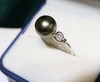 大溪地孔雀绿珍珠戒指 商品缩略图3