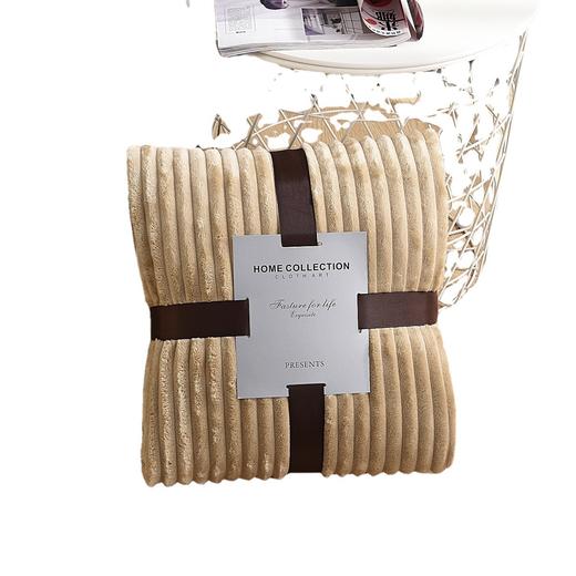 加厚跨境魔法绒毛毯 午睡毯 纯色法兰绒小毯子 珊瑚绒礼品毯批发 商品图4