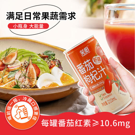 笑厨枸杞番茄汁210ml*24罐 商品图3