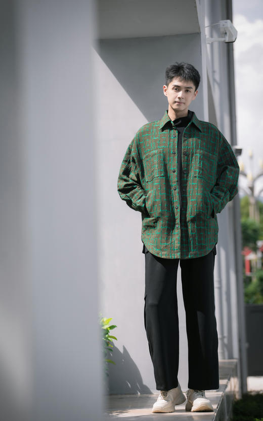 S432425329轻奢肌理衬衫外套 商品图2