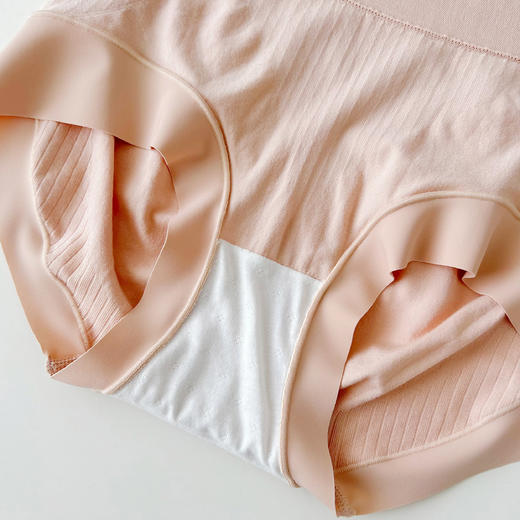 老米优品🎈3-5天 三条装！《高弹无缝包臀舒适小内》天然本色才健康！无染色、无甲醛，优质女款内裤 NK240911A 商品图2