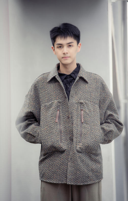 S43247847质感做旧呢料外套 商品图0