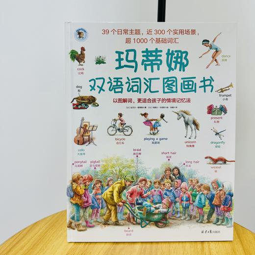 【可点读】玛蒂娜双语词汇图画书：让孩子轻松记住超1000个基础词汇的有声双语图典！使用简单0门槛（支持小达人） 商品图4